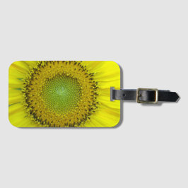 Gelbe Sonnenblume Gepäckanhänger