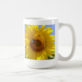 Gelbe Sonnenblume Kaffeetasse