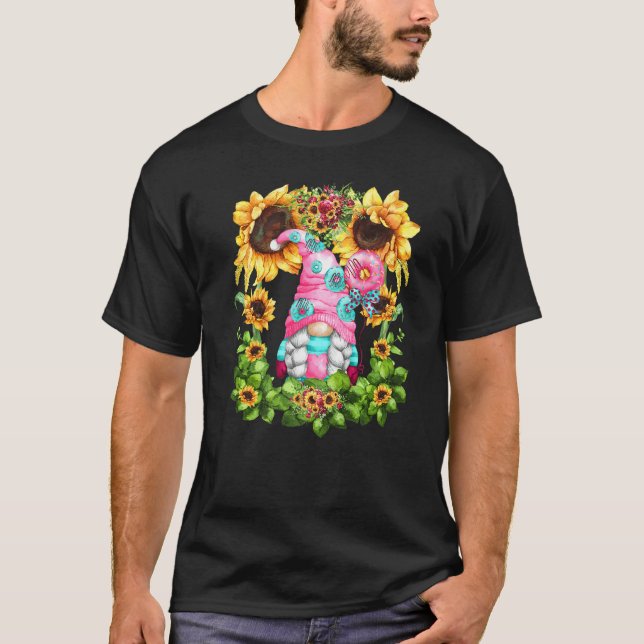 Gelbe Sonnenblume Sommerferien Genom für Frauen C T-Shirt (Vorderseite)