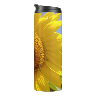 Gelbe Sonnenblume Thermosbecher