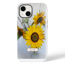 Gelbe Sonnenblumen Custom iPhone Case