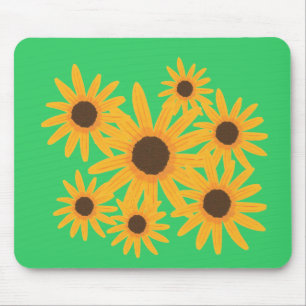 Gelbe Sonnenblumenmousepads Mousepad