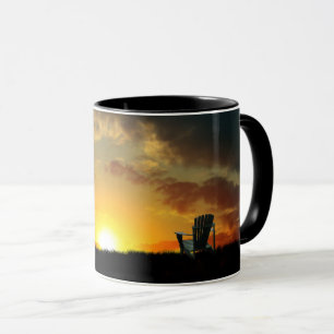 Gelbe Sonnencreme-Tasse Tasse