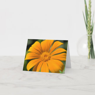 Gelbe Sonnenschein-Blume Notecard Karte
