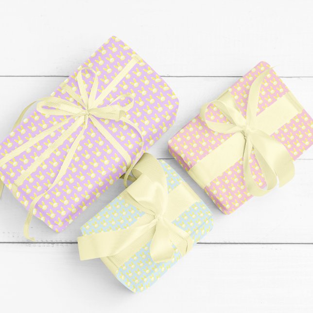 Gelbe Sonnenschutzpapiere Geschenkpapier Set (Von Creator hochgeladen)