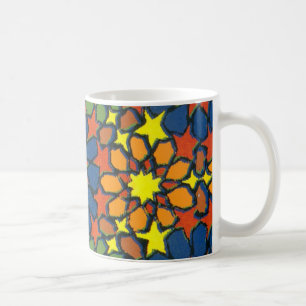 Gelbe Star-Tasse Tasse
