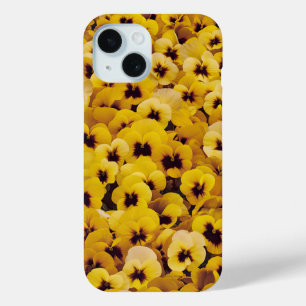 Gelbe Stiefmütterchen Handy Case