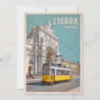 Gelbe Straßenbahn, Augusta Street Arch. Lissabon,