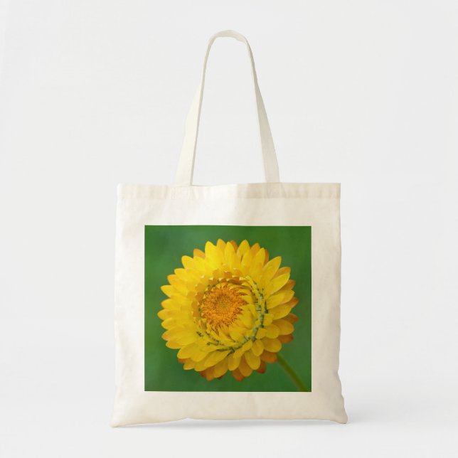 Gelbe Strawflower Tasche (Vorne)