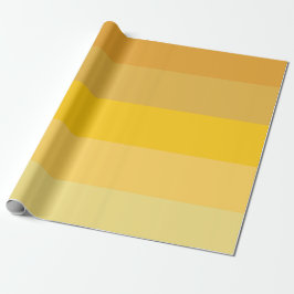 gelbe Streifen Geschenkpapier