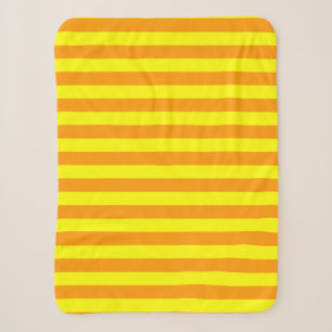 Gelbe Streifen Sherpadecke