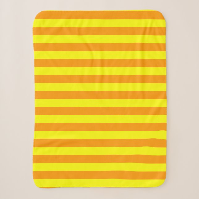 Gelbe Streifen Sherpadecke (Vorderseite)