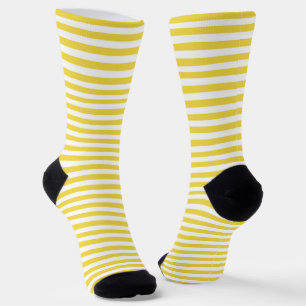 Gelbe Streifen Socken