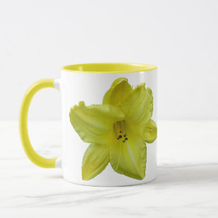 Gelbe Taglilie-Koordinationselemente Tasse