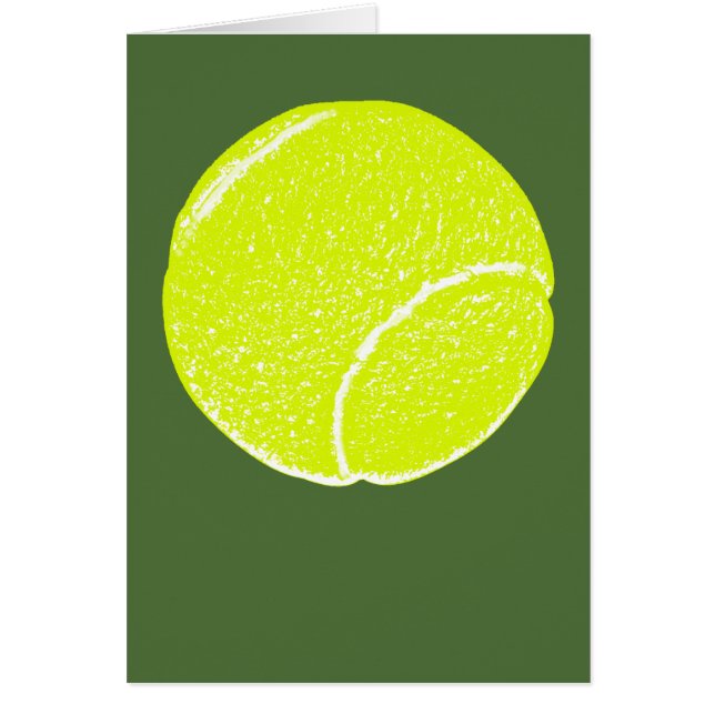Gelbe Tennisball (Vorne)