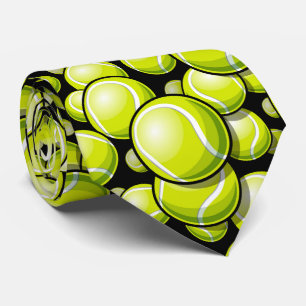 Gelbe Tennisball Necktie Krawatte
