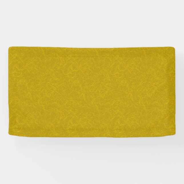 Gelbe texturierte Oberfläche mit wirbelndem Muster Banner (Horizontal)