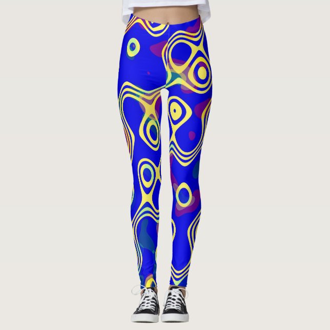Gelbe Touch Leggings (Vorderseite)