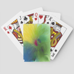 Gelbe Trifblume Spielkarten