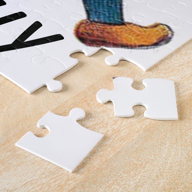 Gelbe Tulip Niedliche Blume Kind Blumenrippe Puzzle (Seite)