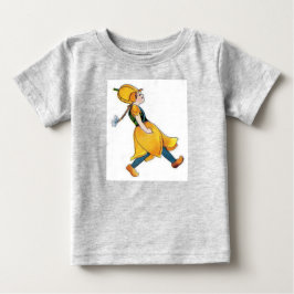 Gelbe Tulip Niedliche Blume Kind Vintages Mädchen Baby T-shirt