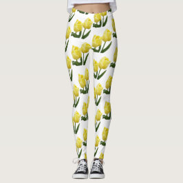 Gelbe Tulips Leggings