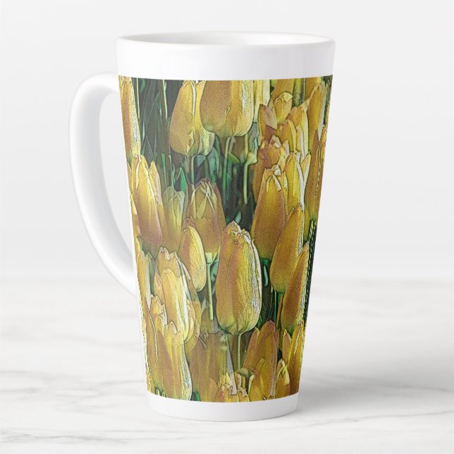 Gelbe Tulips Milchtasse (Linke Ecke)