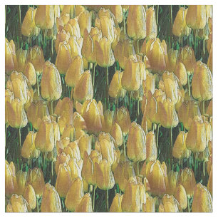 Gelbe Tulips Stoff