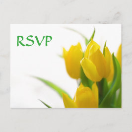 Gelbe Tulips - UAWG Postkarte