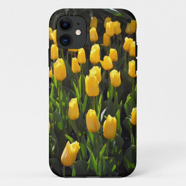 Gelbe Tulissen Case-Mate iPhone Hülle (Rückseite)
