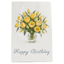 Gelbe Tulpen Alles Gute zum Geburtstag