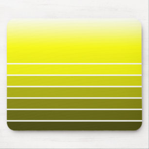 Gelbe Uhr Mousepad