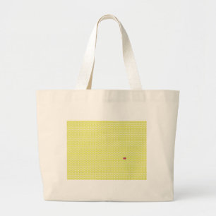 Gelbe UK Gewerkschaft Jacke & ungerade Jumbo Stoffbeutel