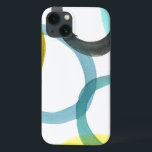 Gelbe und blaue Kreise miteinander schließen Case-Mate iPhone Hülle<br><div class="desc">Ein einfaches Drucken von gelben und blauen Kreise von Megan Meagher. Der weiße Hintergrund lasse die Farben des kreisförmigen Pops. Kaufen Sie noch heute Ihre!</div>