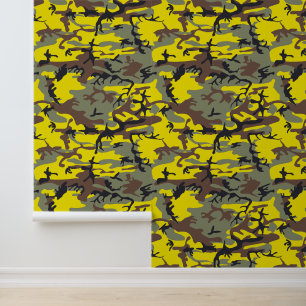Gelbe und braune Camouflage, Militär, Armee Tapete