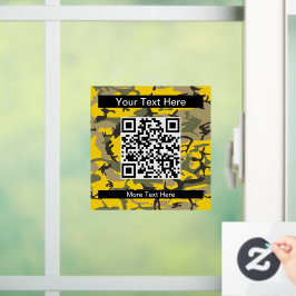 Gelbe und grüne Camouflage, Militär, Armee Fensteraufkleber