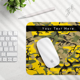 Gelbe und grüne Camouflage, Militär, Armee Mousepad