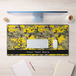 Gelbe und grüne Camouflage, Militär, Armee Schreibtischunterlage
