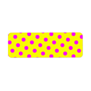 Gelbe und Magenta Punkte