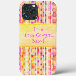 Gelbe und rosa Disco Cowgirl Fringe Case-Mate iPhone Hülle