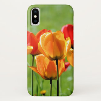 Gelbe und rote Tulissen Case-Mate iPhone Hülle