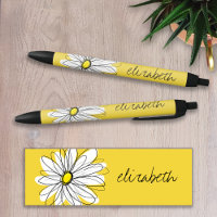 Gelbe und weiße weiße, weißliche Daisy mit benutze