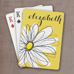 Gelbe und weiße weiße, weißliche Daisy mit benutze Spielkarten<br><div class="desc">Ein Zen-und skurrile,  Hipster-Kunstwerk. Sie können einen Namen,  ein Monogramm oder einen anderen benutzerdefinierten Text hinzufügen. Wenn Sie die Kunst verschieben möchten,  klicken Sie auf die Schaltfläche Anpassen,  um Änderungen vorzunehmen.</div>