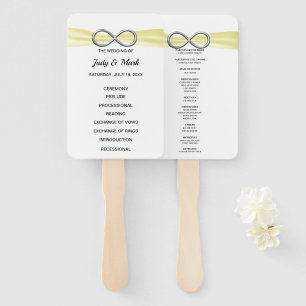 Gelbe Unendlichkeitspillover Fächer