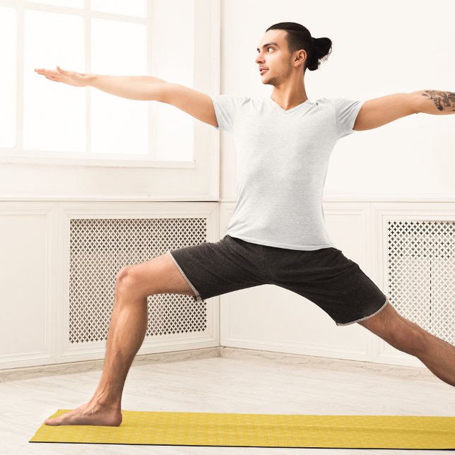 Gelbe Verankerungen Yogamatte (Von Creator hochgeladen)