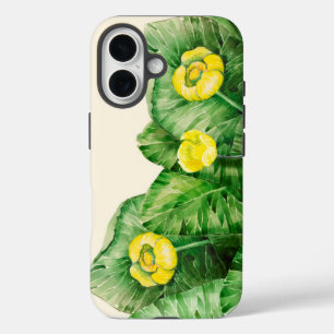 Gelbe Wasserlilie iPhone 16 Hülle