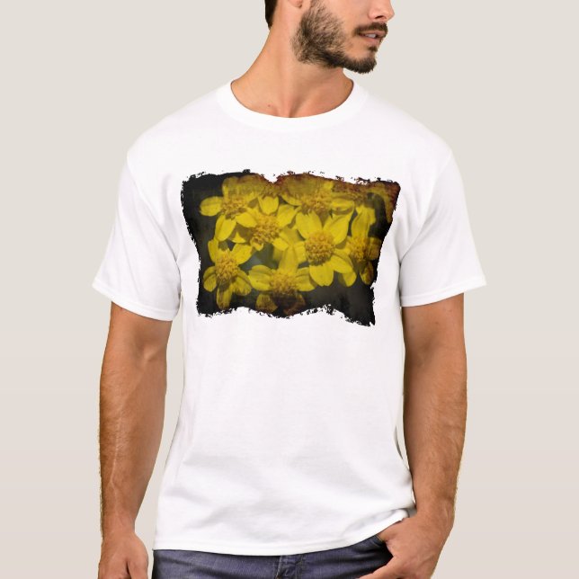Gelbe Wildblumen T-Shirt (Vorderseite)