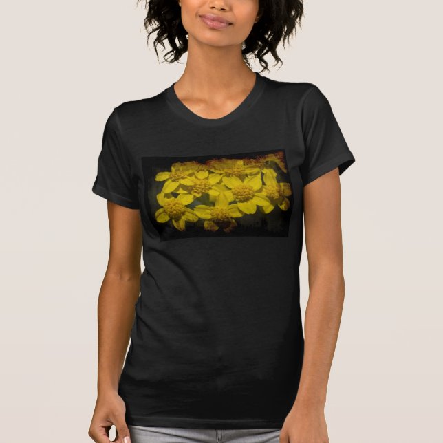 Gelbe Wildblumen T-Shirt (Vorderseite)