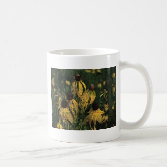 Gelbe Wildblumen Tasse (Rechts)