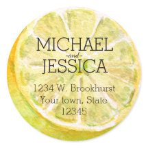 Gelbe Zitrone Personalisiert